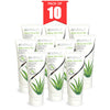 Bundle of 10 Acuralle Organic Pure Aloe Vera Gel 100 ml (Paraben Free and Phthalate Free)