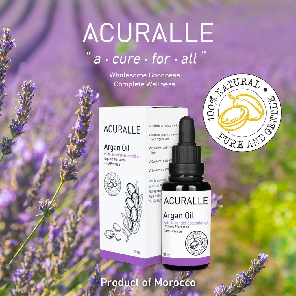 Acuralle Argan Oil with Lavender Essential Oil 30ml